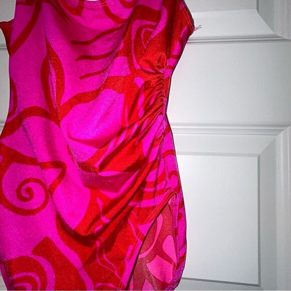 Vintage eStewart Floral Print One Piece Swimsuit - Picture 2 of 7